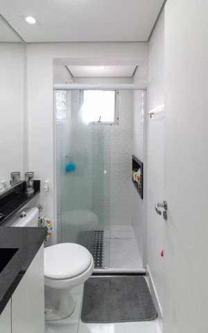 Apartamento à venda com 60m², 2 quartos e 2 vagasBanheiro