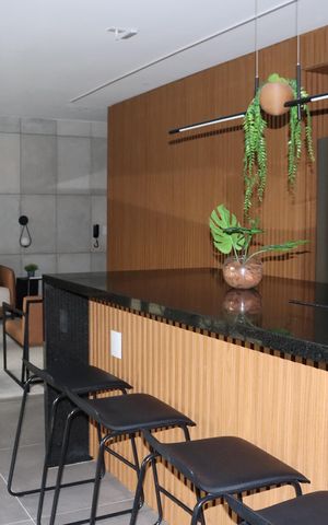 Studio à venda com 27m², 1 quarto e sem vagaSalão de Festas