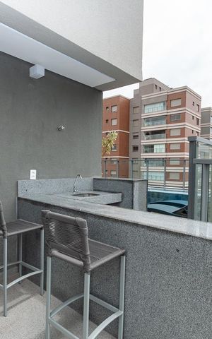 Apartamento para alugar com 25m², 1 quarto e sem vaga Apartamento para alugar com 25m², 1 quarto e sem vagaÁrea Comum