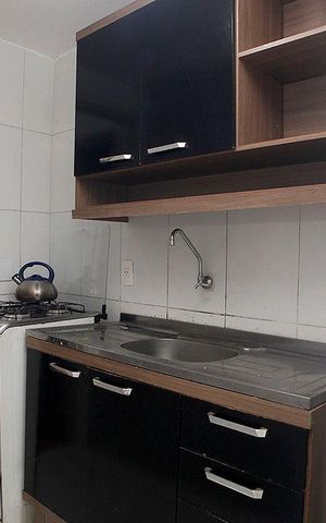 Apartamento à venda com 72m², 1 quarto e sem vagaCozinha + Área de Serviço