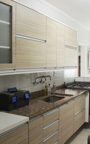 Apartamento para alugar com 120m², 2 quartos e 1 vagaCozinha e Área de Serviço