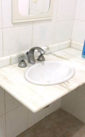 Apartamento para alugar com 120m², 2 quartos e 1 vagaBanheiro da Suíte 1