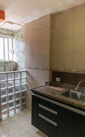 Apartamento à venda com 70m², 2 quartos e 1 vaga Apartamento à venda com 70m², 2 quartos e 1 vagaCozinha e Área de Serviço