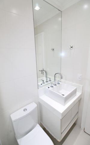 Apartamento para alugar com 156m², 3 quartos e 3 vagasBanheiro da Suíte 2