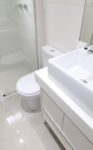 Apartamento para alugar com 156m², 3 quartos e 3 vagasBanheiro da Suíte 2