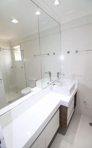Apartamento para alugar com 156m², 3 quartos e 3 vagasBanheiro da Suíte 3