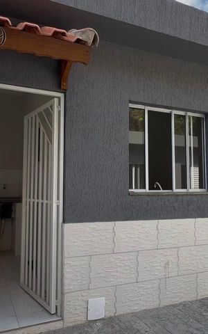 Casa de condomínio para alugar com 46m², 1 quarto e sem vagaFrente da Casa 
