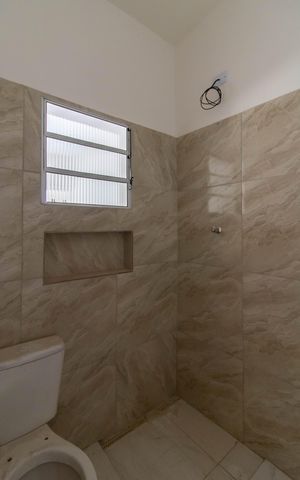Casa de condomínio para alugar com 46m², 1 quarto e sem vaga Casa de condomínio para alugar com 46m², 1 quarto e sem vagaBanheiro