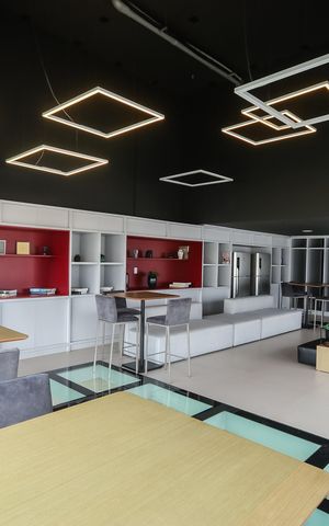 Studio para alugar com 23m², 1 quarto e sem vaga Studio para alugar com 23m², 1 quarto e sem vagaÁrea comum - Salão de festas