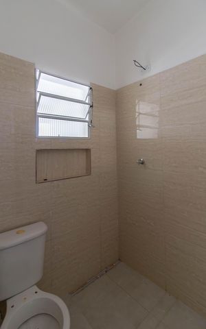 Casa de condomínio para alugar com 46m², 1 quarto e sem vaga Casa de condomínio para alugar com 46m², 1 quarto e sem vagaBanheiro