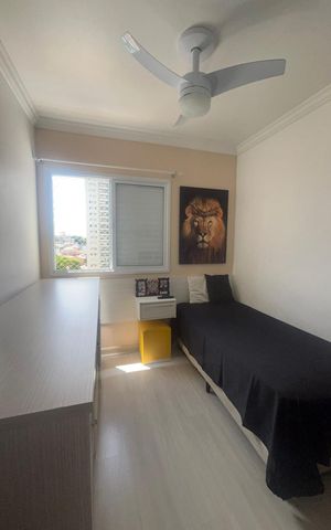 Apartamento à venda com 83m², 3 quartos e 2 vagas Apartamento à venda com 83m², 3 quartos e 2 vagasQuarto