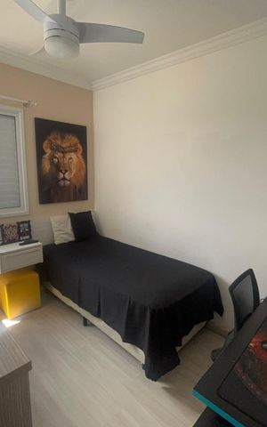Apartamento à venda com 83m², 3 quartos e 2 vagas Apartamento à venda com 83m², 3 quartos e 2 vagasQuarto
