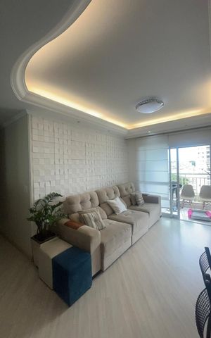 Apartamento à venda com 83m², 3 quartos e 2 vagas Apartamento à venda com 83m², 3 quartos e 2 vagasSala
