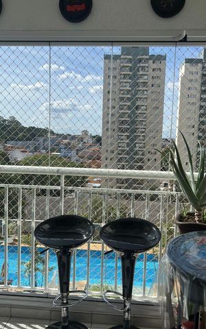 Apartamento à venda com 83m², 3 quartos e 2 vagas Apartamento à venda com 83m², 3 quartos e 2 vagasVaranda