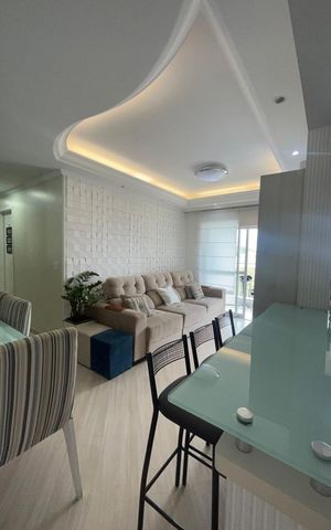 Apartamento à venda com 83m², 3 quartos e 2 vagas Apartamento à venda com 83m², 3 quartos e 2 vagasSala