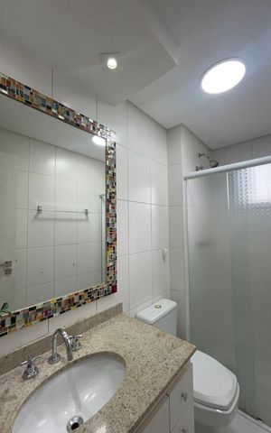 Apartamento à venda com 83m², 3 quartos e 2 vagas Apartamento à venda com 83m², 3 quartos e 2 vagasBanheiro