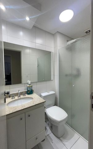 Apartamento à venda com 83m², 3 quartos e 2 vagas Apartamento à venda com 83m², 3 quartos e 2 vagasBanheiro