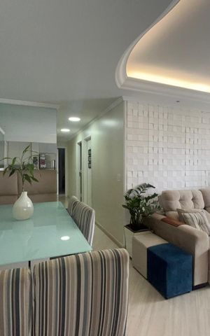 Apartamento à venda com 83m², 3 quartos e 2 vagas Apartamento à venda com 83m², 3 quartos e 2 vagasSala