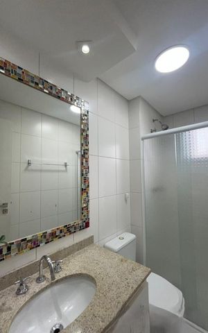 Apartamento à venda com 83m², 3 quartos e 2 vagas Apartamento à venda com 83m², 3 quartos e 2 vagasBanheiro