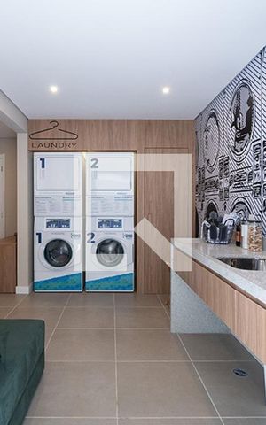 Apartamento à venda com 27m², 1 quarto e sem vaga Apartamento à venda com 27m², 1 quarto e sem vagaLavanderia