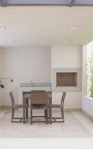 Apartamento à venda com 27m², 1 quarto e sem vaga Apartamento à venda com 27m², 1 quarto e sem vagaÁrea comum - Churrasqueira