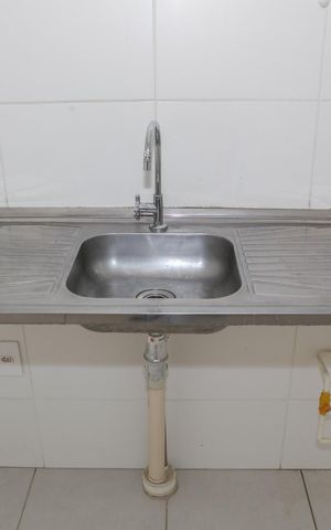 Apartamento à venda com 27m², 1 quarto e sem vaga Apartamento à venda com 27m², 1 quarto e sem vagaCozinha e Área de Serviço
