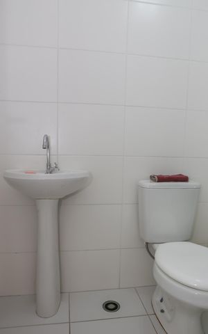 Apartamento à venda com 27m², 1 quarto e sem vaga Apartamento à venda com 27m², 1 quarto e sem vagaBanheiro da Suíte
