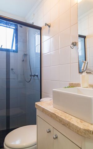 Apartamento à venda com 80m², 3 quartos e 1 vaga Apartamento à venda com 80m², 3 quartos e 1 vagaBanheiro - Social