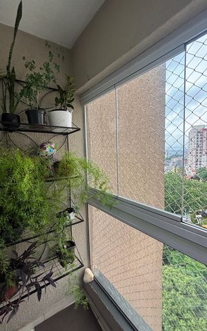 Apartamento para alugar com 52m², 2 quartos e 1 vaga Apartamento para alugar com 52m², 2 quartos e 1 vagaSala - Sala de Jantar Varanda