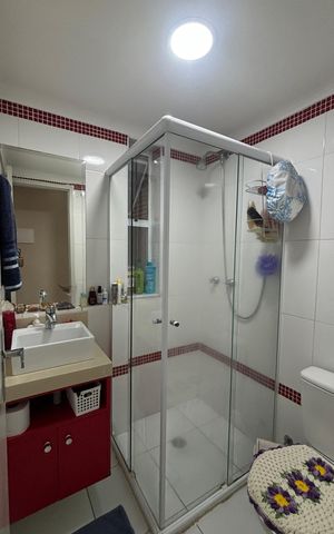 Apartamento para alugar com 52m², 2 quartos e 1 vaga Apartamento para alugar com 52m², 2 quartos e 1 vagaBanheiro