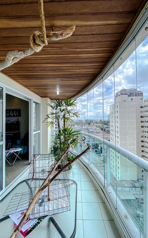 Apartamento à venda com 124m², 3 quartos e 2 vagasVaranda da Sala
