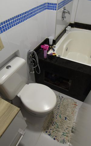 Apartamento à venda com 120m², 3 quartos e 1 vagaBanheiro da Suíte