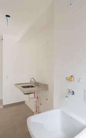 Apartamento para alugar com 53m², 2 quartos e 1 vaga Apartamento para alugar com 53m², 2 quartos e 1 vagaLavanderia