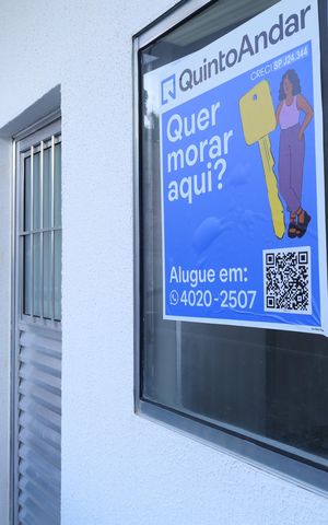 Apartamento para alugar com 48m², 1 quarto e 1 vagaPlaca instalada na janela do imóvel - Código RXQW - 1037