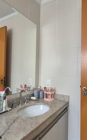 Apartamento à venda com 126m², 3 quartos e 3 vagas Apartamento à venda com 126m², 3 quartos e 3 vagasBanheiro da suíte