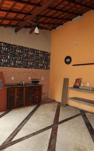 Casa de condomínio para alugar com 360m², 4 quartos e 3 vagasChurrasqueira