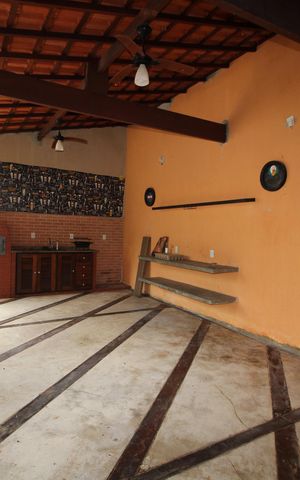 Casa de condomínio para alugar com 360m², 4 quartos e 3 vagasChurrasqueira