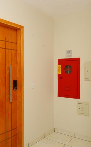 Apartamento para alugar com 48m², 2 quartos e 1 vagaÁrea comum - Saguão do andar