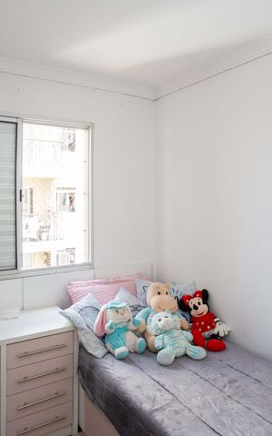 Apartamento à venda com 58m², 3 quartos e 1 vagaQuarto 2