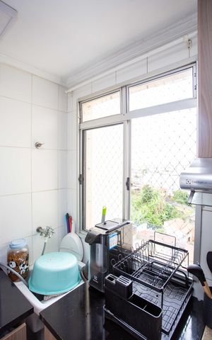 Apartamento à venda com 58m², 3 quartos e 1 vagaÁrea de Serviço