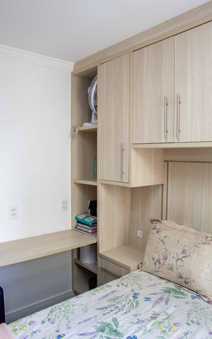 Apartamento à venda com 58m², 3 quartos e 1 vagaQuarto 3
