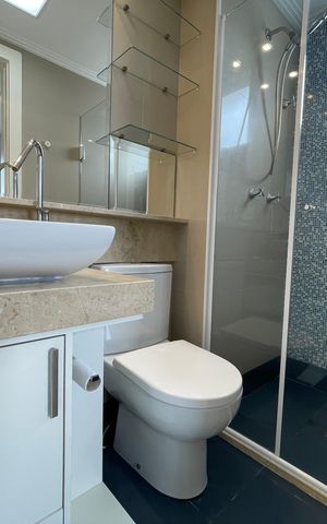 Apartamento à venda com 175m², 2 quartos e 2 vagas Apartamento à venda com 175m², 2 quartos e 2 vagasBanheiro 2
