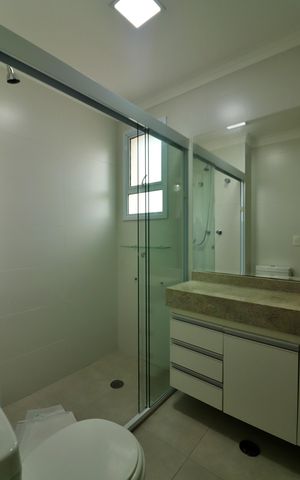 Apartamento para alugar com 94m², 3 quartos e 2 vagasQuarto 1 - Suíte Banheiro 