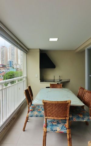 Apartamento para alugar com 94m², 3 quartos e 2 vagasVaranda gourmet