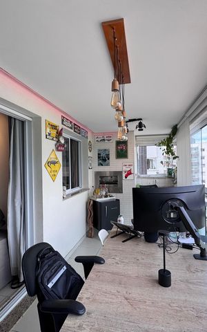 Apartamento para alugar com 84m², 2 quartos e 1 vagaVaranda