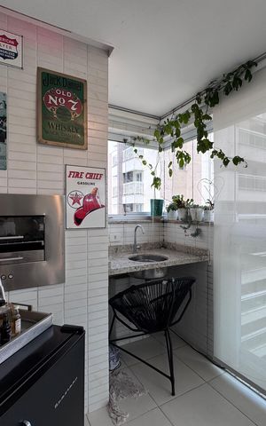Apartamento para alugar com 84m², 2 quartos e 1 vagaVaranda