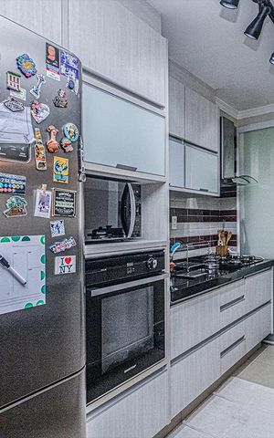 Apartamento à venda com 85m², 3 quartos e 2 vagas Apartamento à venda com 85m², 3 quartos e 2 vagascozinha_1