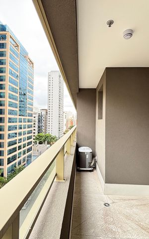 Studio à venda com 27m², 1 quarto e sem vaga Studio à venda com 27m², 1 quarto e sem vagaVaranda