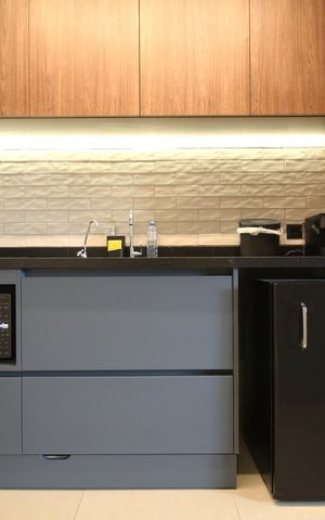Studio à venda com 26m², 1 quarto e sem vagaCozinha