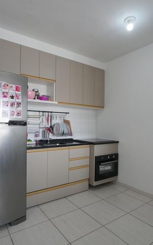 Studio à venda com 36m², 1 quarto e 1 vagaCozinha